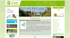 Desktop Screenshot of concellodevedra.com